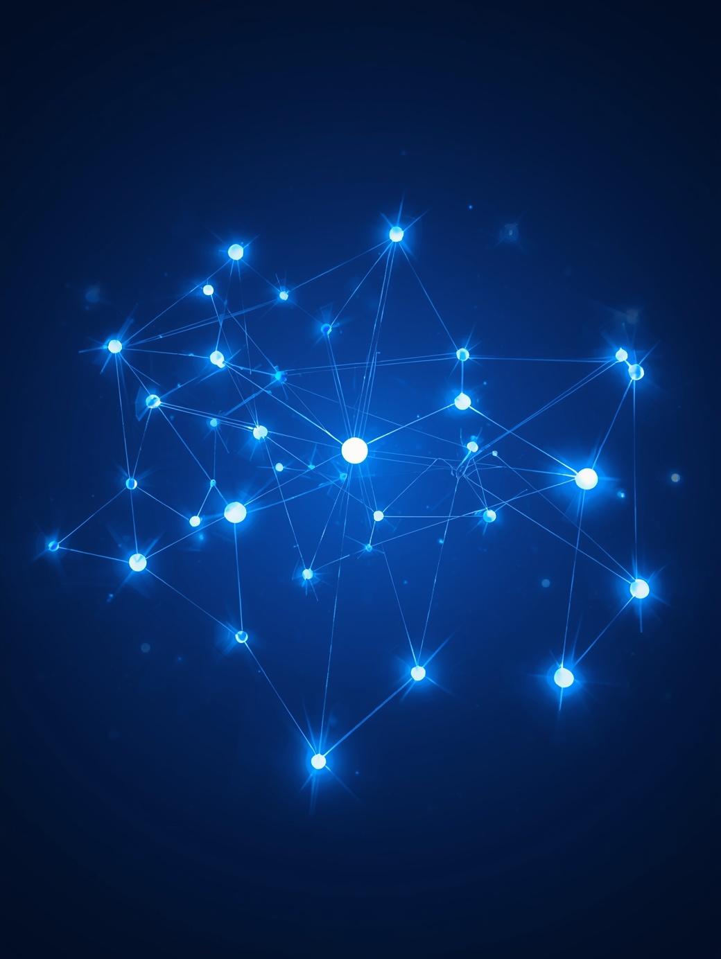Réseau numérique — intelligence artificielle structurante